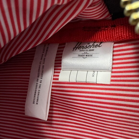 HERSCHEL SUPPLY CO. Settlement Hip Pack Black Waist Bag Adjustable Fanny Pack - Picture 9 of 12